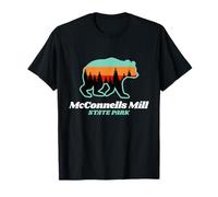 McConnells Mill State Park Pennsylvania Ours de randonnée familial T-Shirt