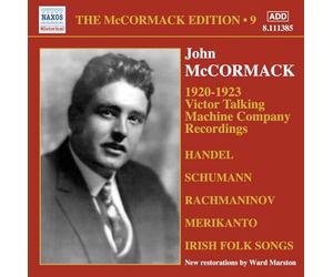 Mccormack, J. - Vol.9 - Enregistrements Victor Talking Machine Company 1920-1923