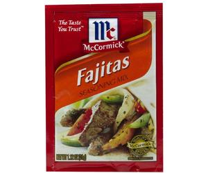 McCormick Fajitas Marinade, 1.12 oz, 3 pk