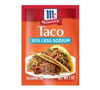 McCormick Mélange d'épices tacos 30 % moins de sodium 28,3 g