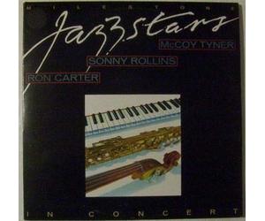 McCoy Tyner; Sonny Rollins; Ron Carter - (VINYL LP) Milestone Jazzstars In Concert