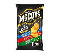 McCoy's Classic Variety Lot de 6 boîtes de 25 g