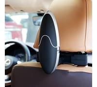 MCDA Porte Manteaux Voiture pour Jaguar E-Pace 2017 2018 2019 2020 2021 2022 2023 2024 2025, Porte vêtements Universel Pliable Dossier de Siège Crochets Support Appui-tête,Schwarz