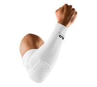 Manchon de compression McDavid Manchon de protection coude power shooter Hexpad blanc