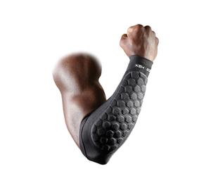 McDavid 651 Hex Manchettes de compression pour le soutien et la protection de l’avant-bras, idéales pour le rugby, le basket-ball, le football, l’haltérophilie et autres (1 paire)