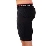 McDavid 737/7991 Thudd/Wrap-Around Padded Compression Shorts for Hip, Tailbone & Thigh Protection and Support Ideal for Contact Sports (One Pair)