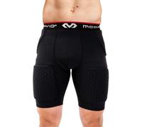 McDavid 737/7991 Thudd/Wrap-Around Padded Compression Shorts for Hip, Tailbone & Thigh Protection and Support Ideal for Contact Sports (One Pair)