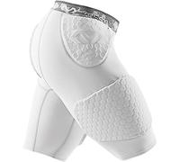 McDavid 7991 - Short de Compression rembourré pour Soutenir et protéger Les Hanches, Le Coccyx et Les Cuisses, idéal pour Les Sports de Contact (1 Short)