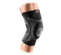 McDavid Bandage du genou 5116 élastique 4-Way contrefort gel baleines à ressort Noir L