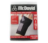 McDavid Carpel Tunnel 454 Support de Poignet Droit Taille Unique Bandage(S) 1 pc(s)