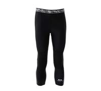 McDavid Collant de Compression, Longueur 3/4 avec genouillère. Leggings Baselayer de Basket-Ball, Noir, XL