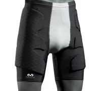 McDavid Hex Pro Style Guard II Pantalon de Gardien de But de Football Hommes, Noir/Gris, m