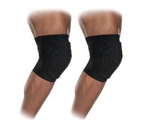 MC David Knee Pads Set with Cushioning for Adults -Black - Extra Large (XL) - Designed for Playing Sports: Basketball, Yoga, Pilates... Not Designed for Sliding!