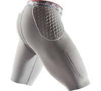 Mcdavid Short de Compression rembourré pour Basket-Ball - 3 Coussinets hexagonaux - Protection des Hanches et du Coccyx - Poche pour Tasse