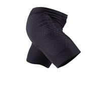 McDavid - Short de Gardien Baseball Coussinet Hexagonal - Noir, 80% Polyamide - 20% élasthanne, M