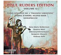 Mcdermott Quattro Mani Odensesymfoniorkester Shwartz Delfs - Poul Ruders Edition 15 [Compact Discs]