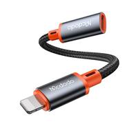 mcdodo Adaptateur 4 en 1 USB-C vers Lightning OTG, avec transfert de données audio OTG, type C femelle vers connecteur Lightning, adaptateur court pour iPhone iPad AirPods