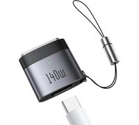 Mcdodo Adaptateur USB C vers Mag-Safe 3140 W PD Charge Rapide de Type C vers Mag Safe 3 Compatible avec MacBook Pro M1 2021/M2 2023 (14"/16"), MacBook Air M2 (13"/15"), M3/M3 Pro/M3 Max 2024