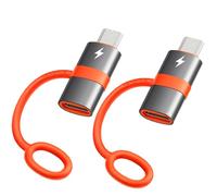 Mcdodo Adaptateur USB C vers Micro USB 2 pièces Adaptateur USB C mâle vers Micro USB femelle Charge rapide Compatible avec Samsung Galaxy, LG, Huawei, téléphones Type-C, banques d'alimentation
