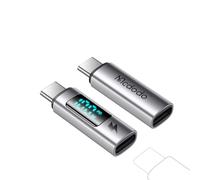 mcdodo Adaptateur USB C vers USB C 100 W avec écran LED Charge Rapide et Transfert de données Compatible avec Les appareils iPhone15/15 Pro/15 Pro Max, Samsung Galaxy S23/S22