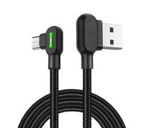Mcdodo Ca-5280 Led Usb To Micro Usb Cable, 1.8m (Black)