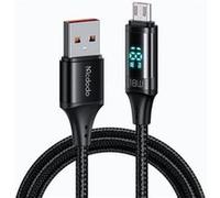 Mcdodo Digital Pro Qc 4.0 Micro Usb 18W 1.2M Câble Téléphonique Noir