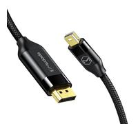 Mcdodo Câble Mini Dp À Dp 4K Hdr Noir 2M Ca-8150