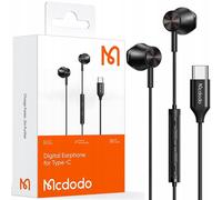 Mcdodo Casque Filaire Usb-C Avec Microphone Intra-Auriculaire Avec Dac Pour Téléphone