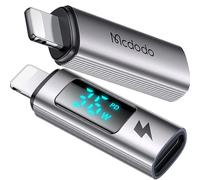 mcdodo Lot de 2 adaptateurs USB C Lightning pour iPhone 36 W avec écran LED Charge rapide et transfert de données pour iPhone Compatible avec les appareils iOS i-Phone 14/13/12/11/XS/XR/SE/8 i Pad
