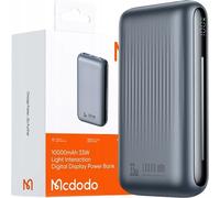 Mcdodo Powerbank 10000Mah Avec Écran 2X Usb Usb-C 33W + Câble Usb-C Pd