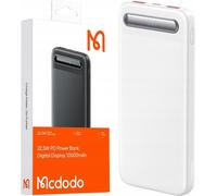 Mcdodo Powerbank 10000Mah Avec Écran 3X Usb Usb-C 22.5W + Câble Usb-C