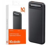 Mcdodo Powerbank 10000Mah Avec Écran 3X Usb Usb-C 22.5W + Câble Usb-C