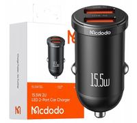 Mcdodo Puissant Chargeur Rapide De Telephone Petit 2X Usb 15.5W Led