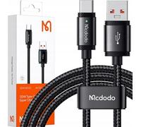Mcdodo Usb-C Fast Charging Cable For Samsung Xiaomi Type C 6A 120W 2M Led