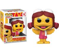 Mcdonald's Birdie The Tôt Oiseau 9.5cm Pop Vinyle Figurine Ad Icons Neuf 110