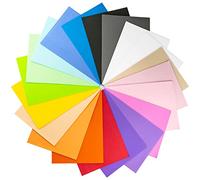 MCE-Commerce A705120 MOOSGUMMI Pastel et Basic │ 20 x 29 cm | 2 mm d'épaisseur | Plaques en mousse format A4