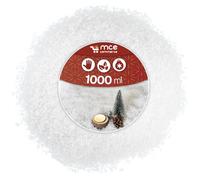 MCE-Commerce Neige décorative trompeuse réaliste 1000 ML, Cellulose, Blanc, 1x1x1 mm