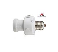 Maclean Couvercle d'ampoule MCE21W – capteur PIR, minuterie, détecteur de luminosité E27 100W