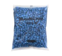 Mceal Lot de 500 g de perles de vernis à cacheter, forme octogonale, couleurs mélangées (bleu roi)