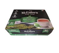 McEntee's Irish Breakfast Lot de 80 sachets de thé