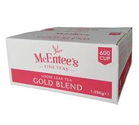 McEntee's Irish Loose Leaf Gold Blend Tea - Catering 1.35Kg - Blended in Ireland, Assam and Kenyan Tea. Strong and Malty