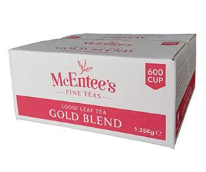 McEntee's Irish Loose Leaf Gold Blend Tea - Catering 1.35Kg - Expertly blended in Ireland to give that perfect cup of tea. A traditional blend of Assam and Kenyan tea delivering that taste of home.