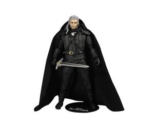 McFarlane 13801 Witcher Netflix WV1-GERALT of Rivia Saison 1 avec Cape en Tissu, Multicolore