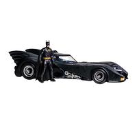 McFarlane BANDAI TM17091 Figurine d'action DC Multiverse 7 in with Vehicle Batman 1989 with Batmobile (Gold Label)