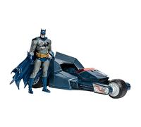 McFarlane DC Multiverse Batman & Bat-Raptor Gold Label Lot de 2 - Collection Incroyablement détaillée avec Ultra Articulation, véhicule et DC Comics