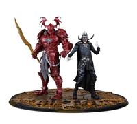 McFarlane DC Multiverse Collector Edition Lot de 2 Figurines #04 Batman Who Laughs (Knight Armor) & Merciless (Dark Multiverse) 18 cm