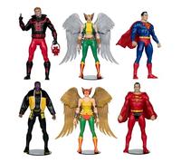 McFarlane DC Multiverse Collector Edition Lot de 6 Figurines d'action 18 cm Wave 11 Assortiment