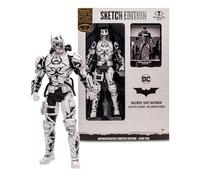 McFarlane DC Multiverse - Figurine Hazmat Suit Batman (Line Art) (Gold Label) 18 cm