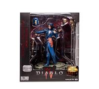 McFarlane Diablo IV Collection 64386723 Figurine du Jeu vidéo décoratif Bizak 15 cm avec Accessoires et Arme Jouet secrète pour Fans collectionneurs 14 Ans et Plus