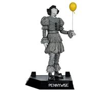 McFarlane ES Welcome to Derry Movie Maniacs Figurine Pennywise (Noir et Blanc) 16 cm